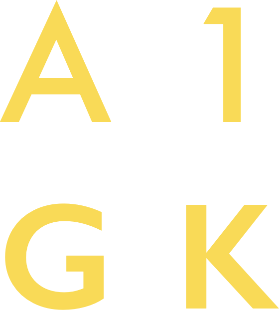 A1GK typographic symbol